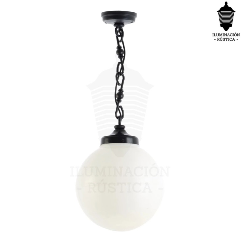 COLGANTE GLOBO 280MM POLIETILENO E-27