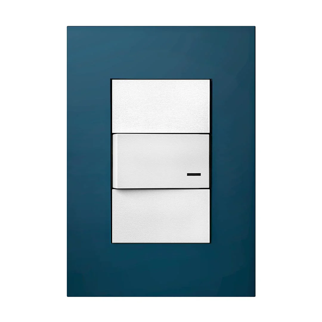 TAPA PLATINUM-5 X 10 CM. 3 MODULOS-AZUL NOCHE