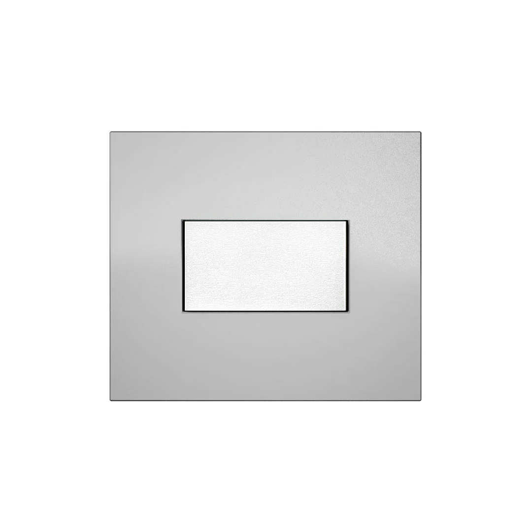 TAPA PLATINUM-5 X 5 CM. DE 1 MODULO-PLATA
