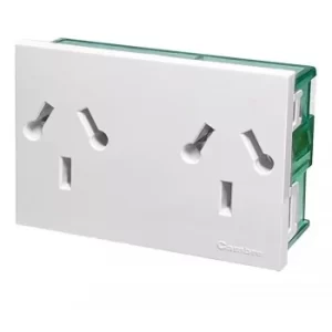 MODULO TOMA BIP.COMB. C/TIERRA DOBLE "PREFIT"