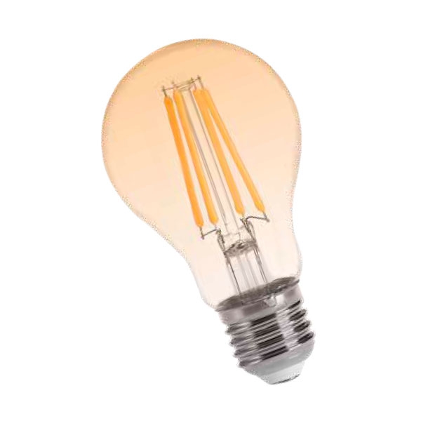 Filamento LED A60 8W Golden E27