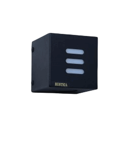BIDIREC CUBO CON 2 RANURAS ACRIL G9 NEGRO MICRO CON OPCION LUPA /VID