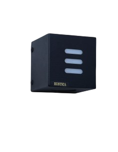 BIDIREC CUBO CON 2 RANURAS ACRIL G9 NEGRO MICRO CON OPCION LUPA /VID