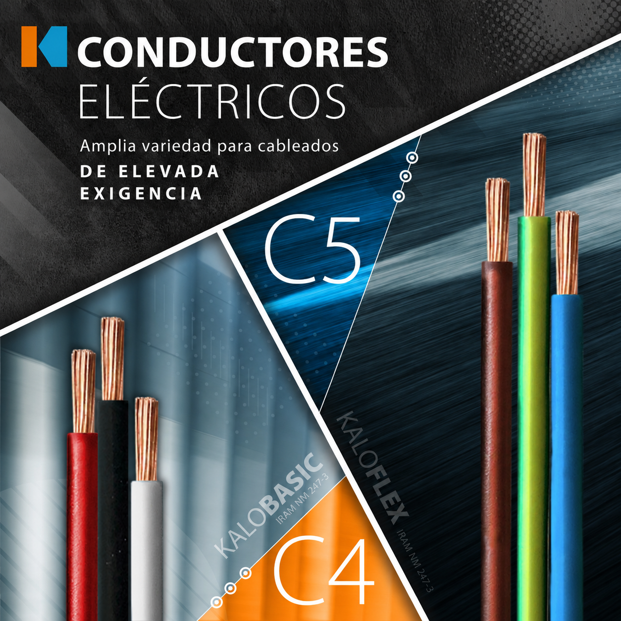 Cable Unipolar 2,5mm² Kalop KALOFLEX C5 100 Metros - Imagen 4