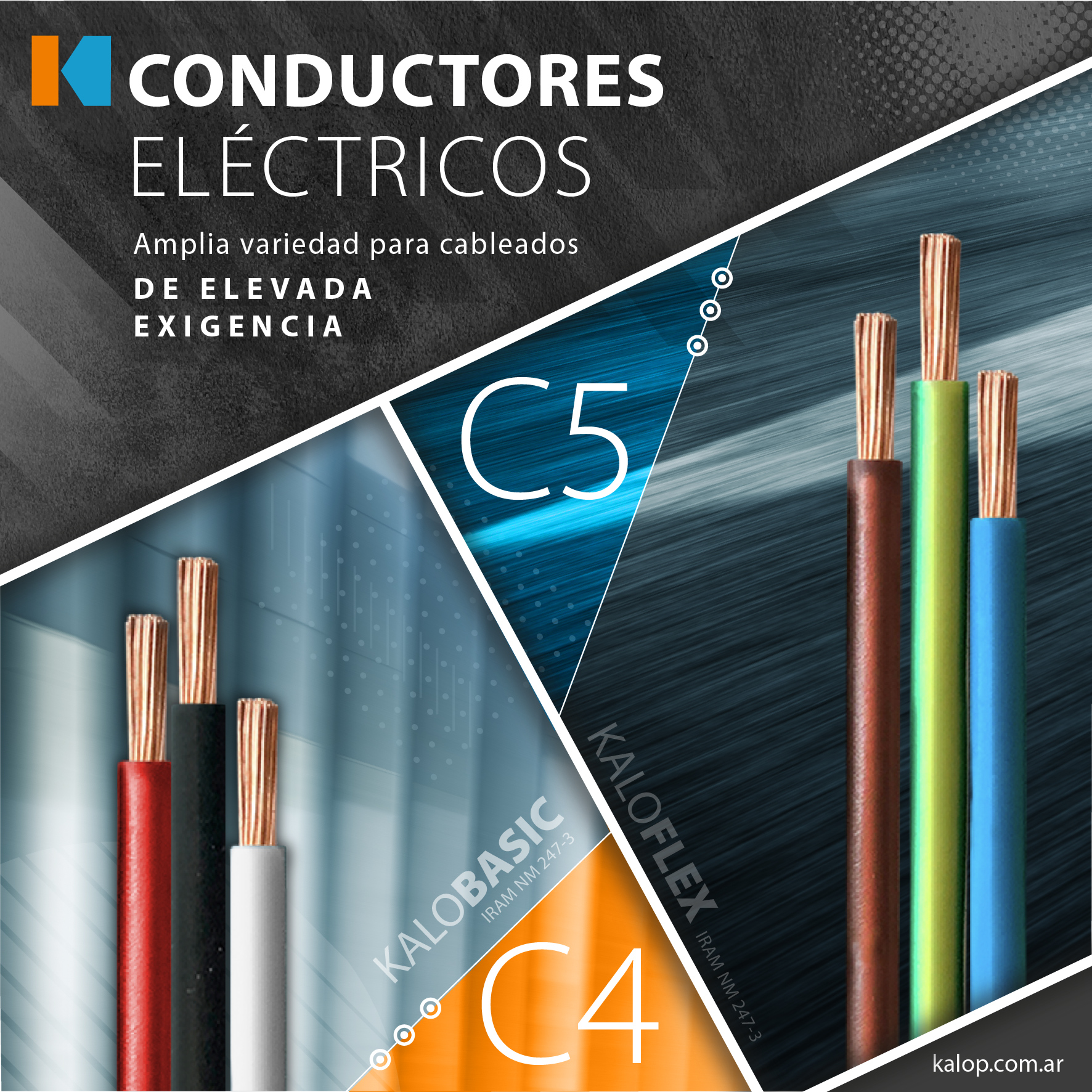 Cable Unipolar 6mm² Kalop KALOFLEX C5 100 Metros - Imagen 4