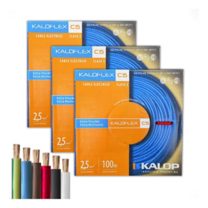 Cable Unipolar 2,5mm² Kalop KALOFLEX C5 100 Metros