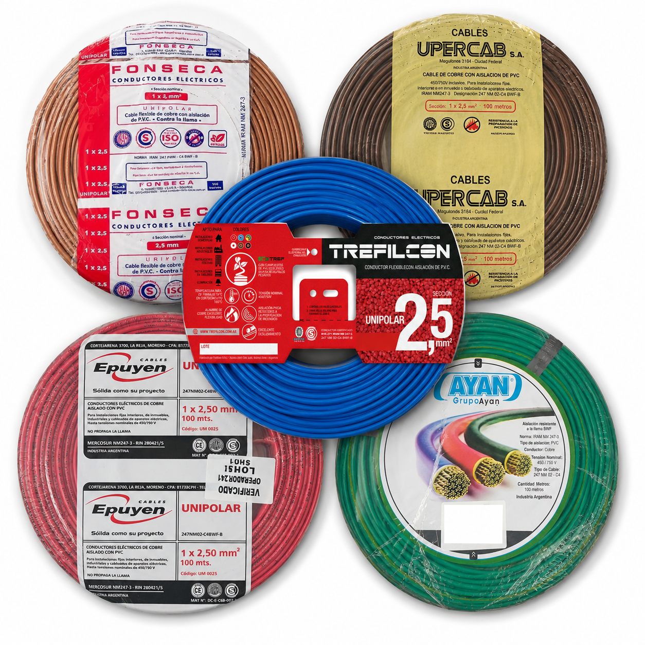 Cable Unipolar Normalizado 2,5mm² 100m