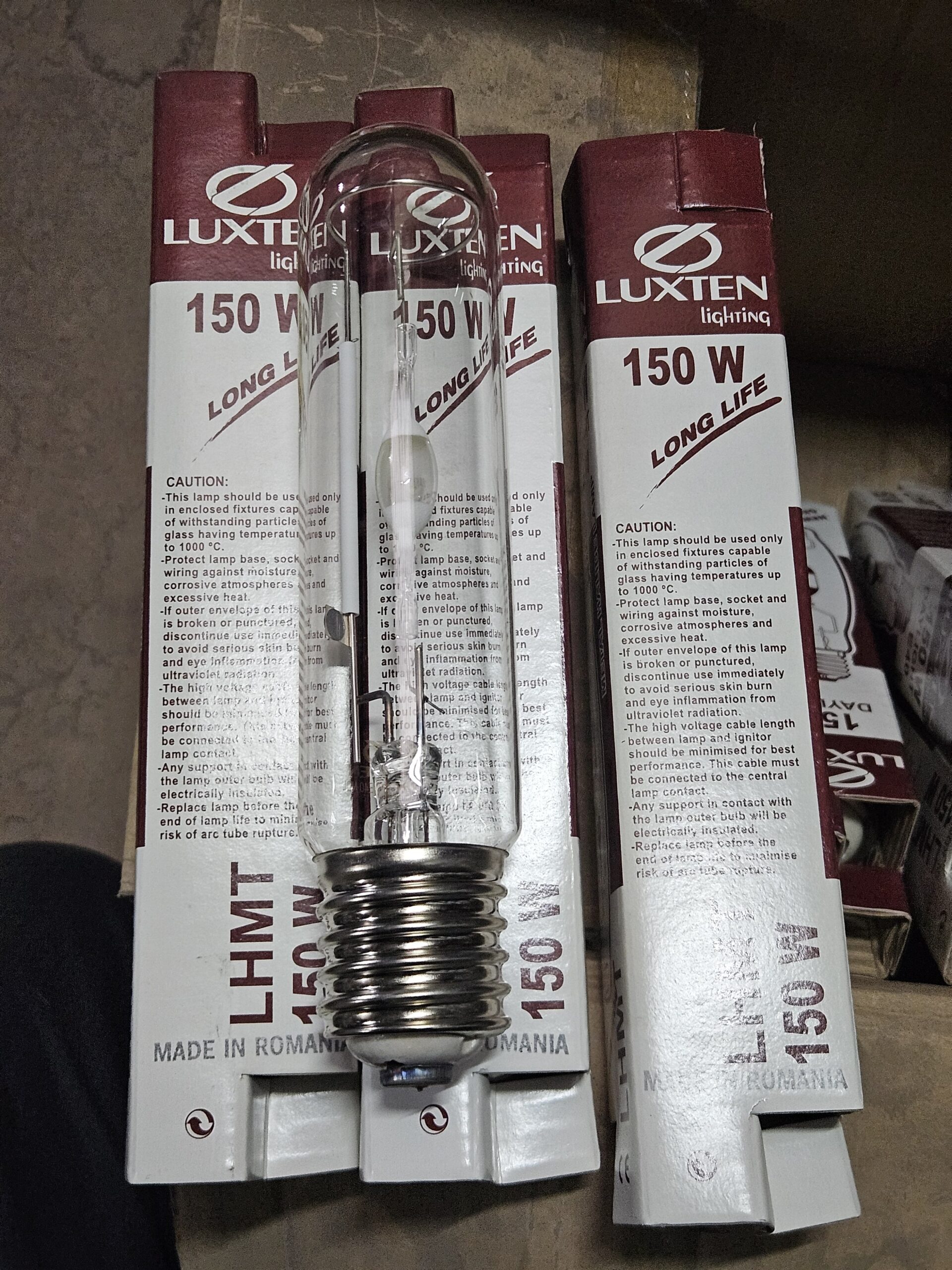 Lampara Mercurio Halogenado 150W