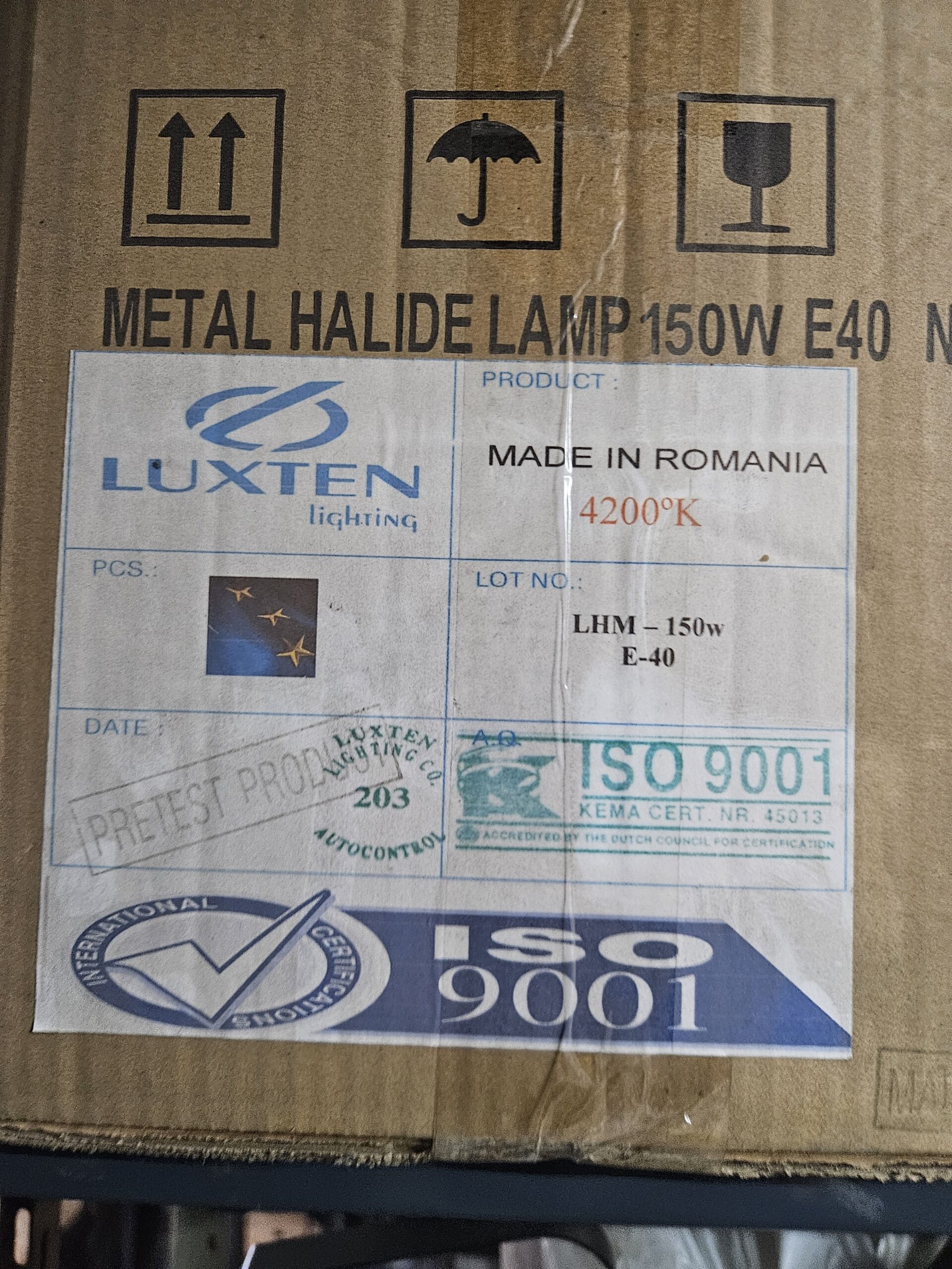 Lampara Mercurio Halogenado 150W - Imagen 2