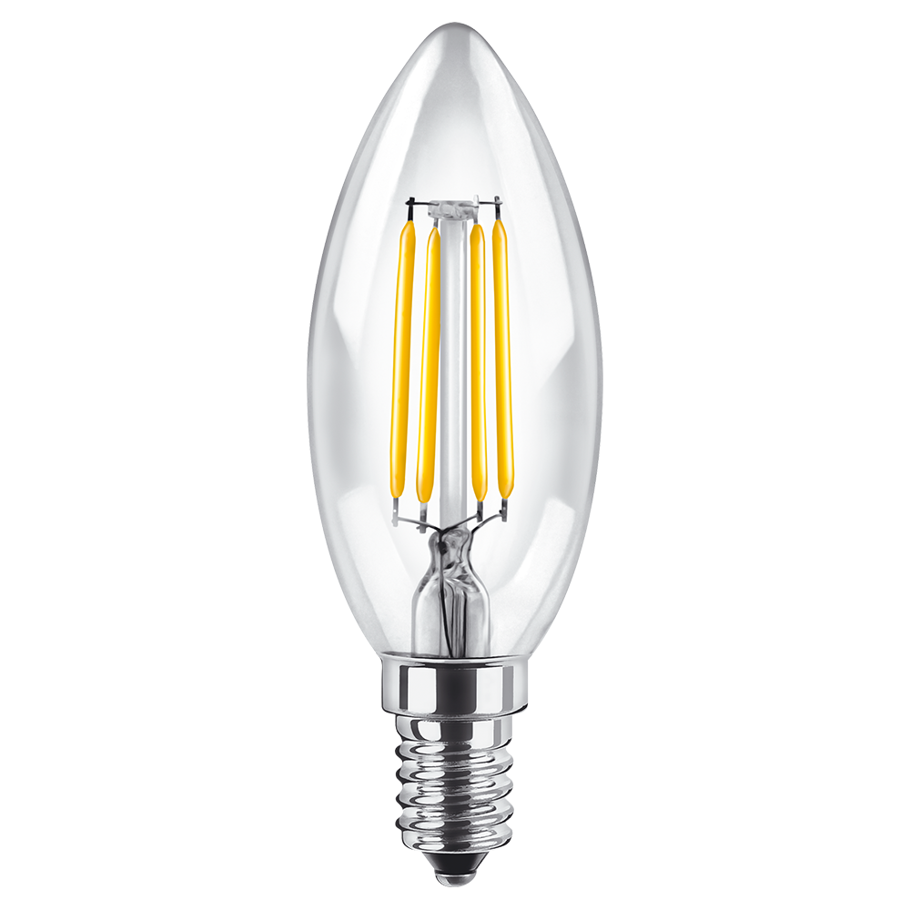 Lampara Filamento LED Deco C37 E14
