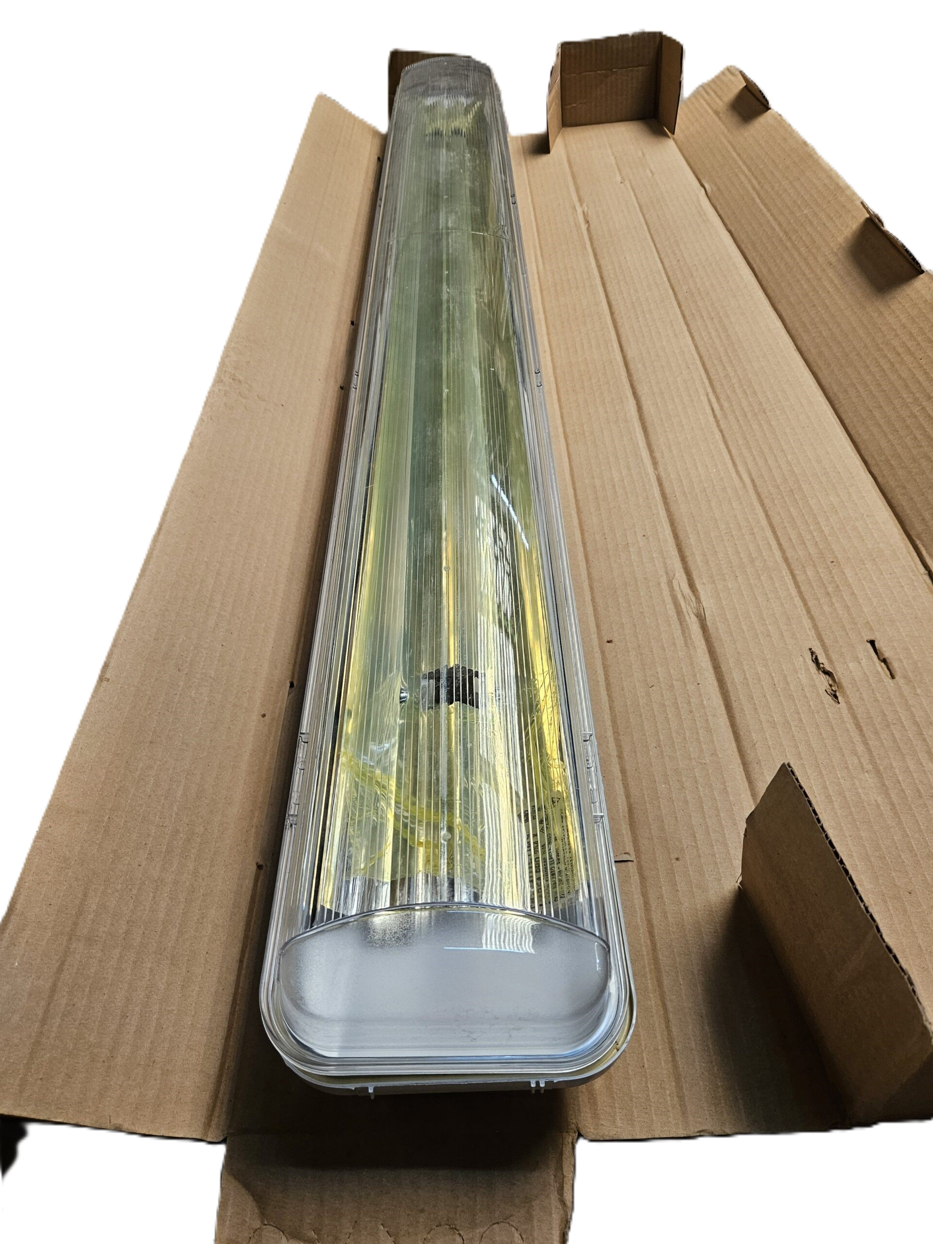 Luminaria techo 2x54w tubos fluorescentes Marea 254 Lumenac