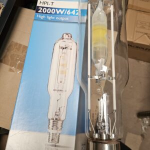 Lampara 2000w 380v HPI-T de mercurio halogenado Philips