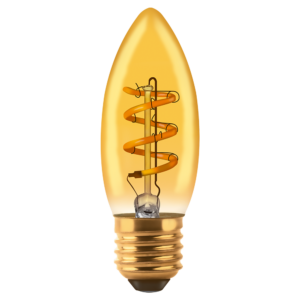 Lampara Filamento LED GOLDEN C37 3W