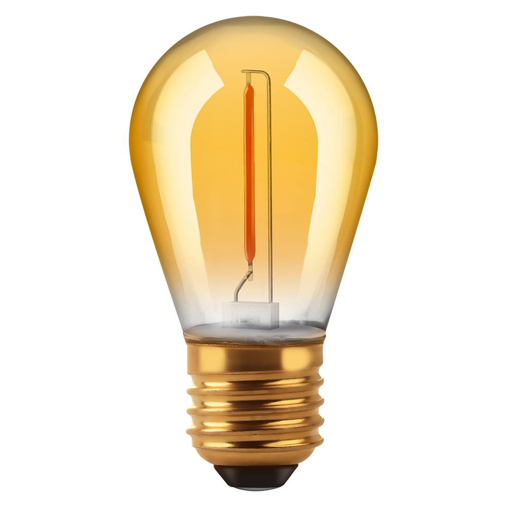 Lampara Filamento LED GOLDEN S14 1W